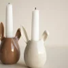 DBKD Rabbit ljusstake 13 cm Vanilla