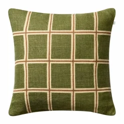 Chhatwal & Jonsson Raha kuddfodral 50x50 cm Cactus green-taupe