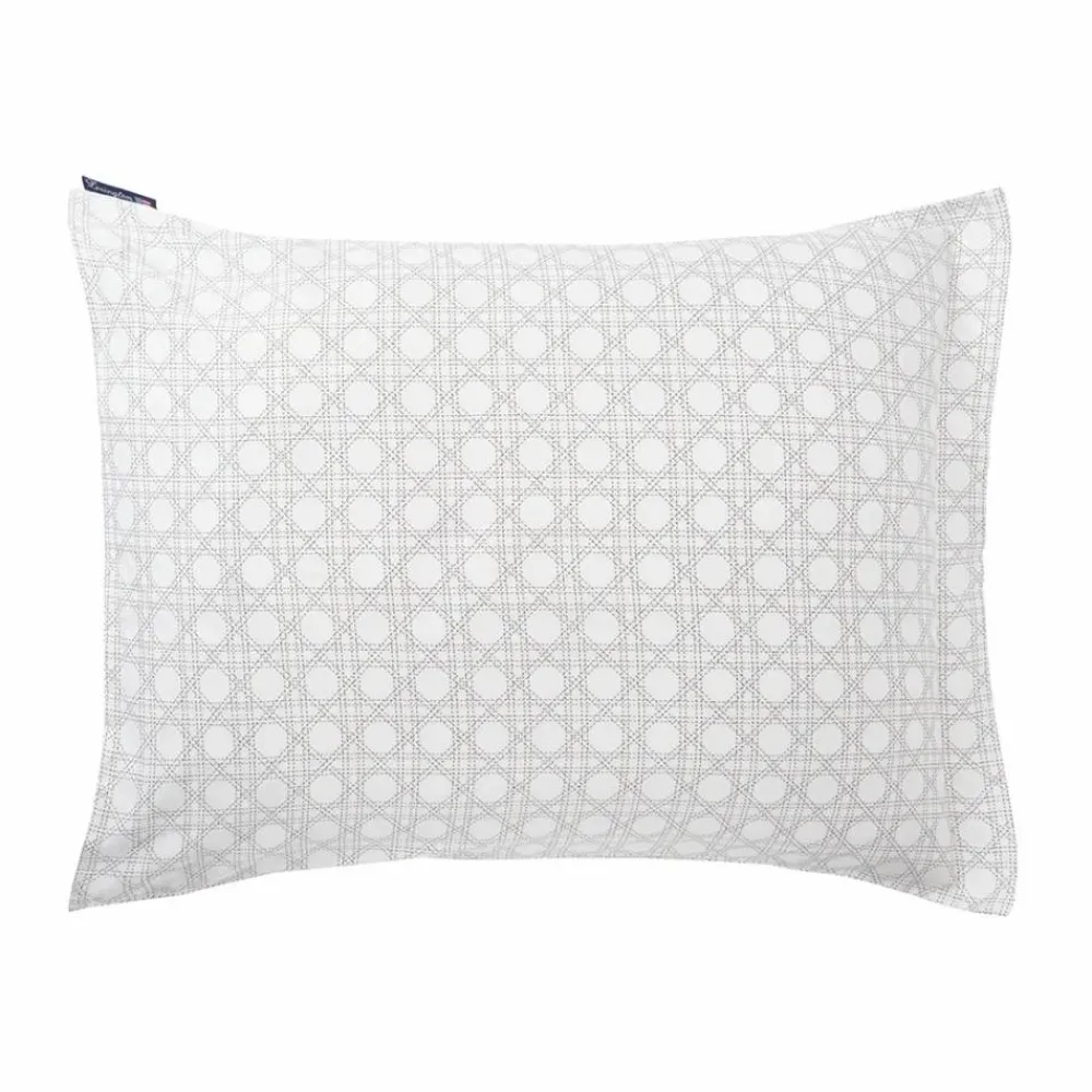 Lexington Rattan Printed örngott 50x60 cm White