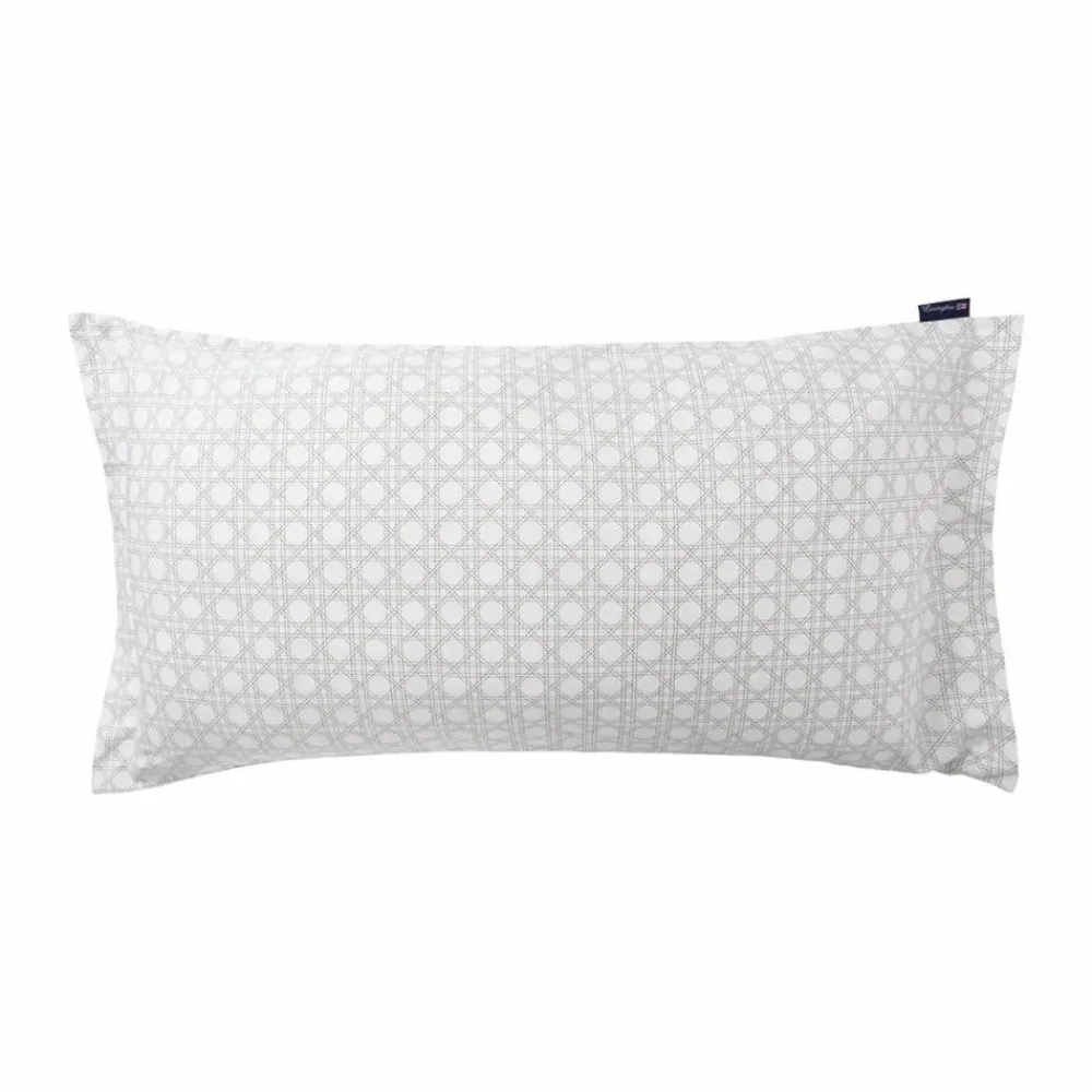 Lexington Rattan Printed örngott 50x90 cm White