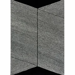 NJRD Rectangles ullmatta svart 200x300 cm