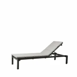 Cane-line Relax solsäng Natté grey inkl dyna