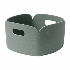 Best Muuto Restore förvaringskorg 28x28 cm Dusty green