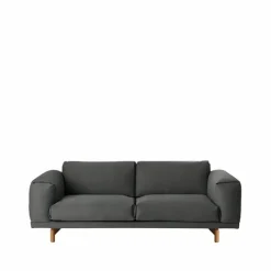 Muuto Rest soffa 2-sits-remix 163 grey-ekben