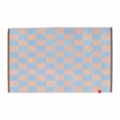 Mette Ditmer Retro badrumsmatta 50x80 cm Light Blue