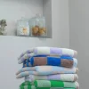 Mette Ditmer Retro handduk Light blue 70x133 cm