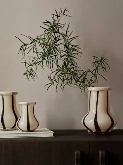Ferm Living Riban vas 24 cm Cream