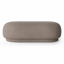 Outlet Ferm Living Rico ottoman Brushed warm grey