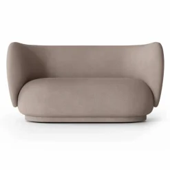 New Ferm Living Rico soffa 2-sits Brushed warm grey