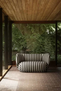 Sale Ferm Living Rico soffa 2-sits Louisiana sand black