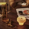 Ferm Living Ripple portabel bordslampa 10 cm Oat