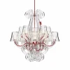 Outlet Fatboy RockCoco ljuskrona transparent röd sladd