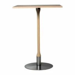 Mavis Rod barbord 70x70 cm Vitpigmenterad mattlackad ek