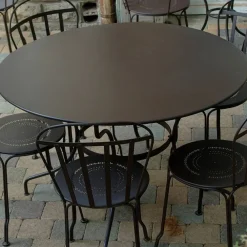 Best Fermob Romane bord runt Cedar green (grön)