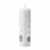 Georg Jensen 2025 års kalenderljus Vit-silver