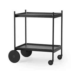 Normann Copenhagen Rul serveringsvagn Svart