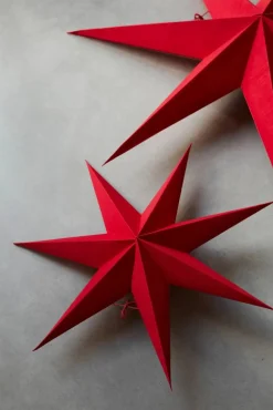 Outlet Watt & Veke Sally adventsstjärna Ø60 cm Red