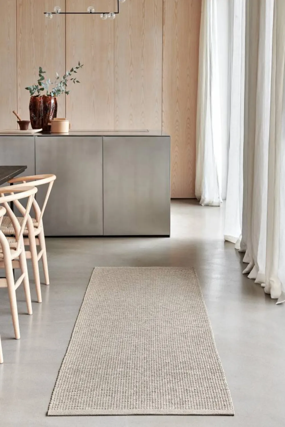 New Pappelina Sam matta Beige-vanilla 70x225 cm