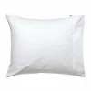 Mille Notti Satina plain örngott EKO Vit 50x60 cm