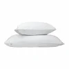 Mille Notti Satina plain örngott EKO Vit 50x90 cm