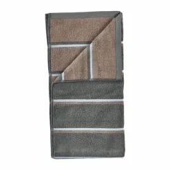 Zone Denmark Sauna Handduk Olive green-taupe-blue fog 70x140 cm
