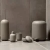 Zone Denmark Sensu tandborstmugg Ø7 4x9 5 cm Taupe