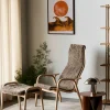 Discount Woud Sentrum sidobord Burnt orange
