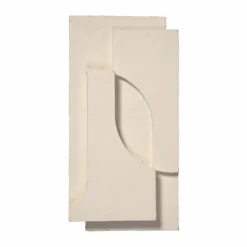 Hot Kristina Dam Studio Serif Relief väggdekoration S Off white