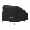 New Muuto Settle Outdoor skydd till loungefåtölj Black