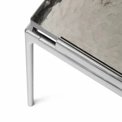 &Tradition Sett LN13 soffbord Smoked cast glass-dark chrome