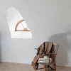 Mette Ditmer Shadow pläd Latte-black 130x175 cm