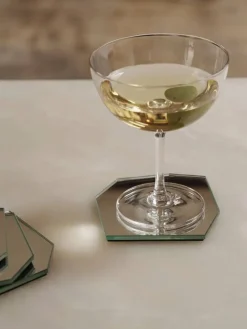 Ferm Living Shard glasunderlägg 4-pack Mirror