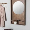 Online Mette Ditmer Show-me spegel med hylla large Dark oiled