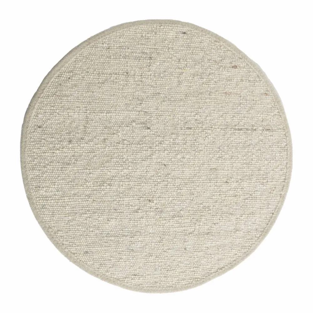 Outlet Tisca Sierrafil round matta Natural white nr. 11 Ø250 cm