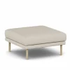 New 1898 Sjövik fotpall Jump Beige 1956-vitoljad ek