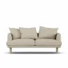 1898 Sjövik soffa Bern Beige 0341-vitoljad ek 2 5-sits