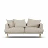 1898 Sjövik soffa Jump Beige 1956-vitoljad ek 2 5-sits