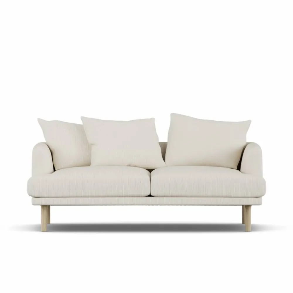 1898 Sjövik soffa Jump Off White 1954-vitoljad ek 2 5-sits