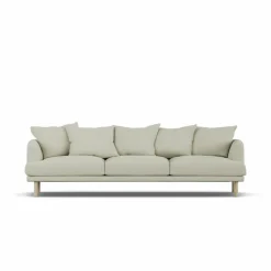 Sale 1898 Sjövik soffa Luiza Beige 3981-vitoljad ek 3 5-sits