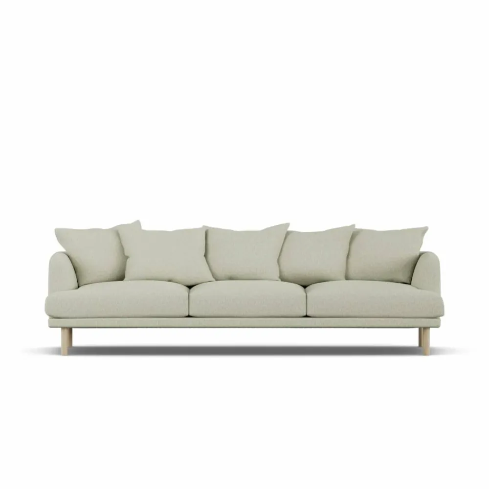 Sale 1898 Sjövik soffa Luiza Beige 3981-vitoljad ek 3 5-sits