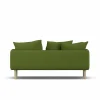 Best 1898 Sjövik soffa Luiza Green 3975-vitoljad ek 2 5-sits