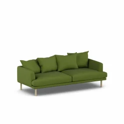1898 Sjövik soffa Luiza Green 3975-vitoljad ek 3-sits