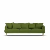 1898 Sjövik soffa Luiza Green 3975-vitoljad ek 3 5-sits