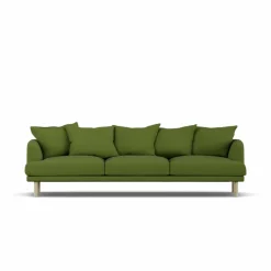 1898 Sjövik soffa Luiza Green 3975-vitoljad ek 3 5-sits