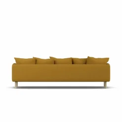 Discount 1898 Sjövik soffa Luiza Mustard 3972-vitoljad ek 3 5-sits