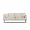 Discount 1898 Sjövik soffa Same Beige 6670-vitoljad ek 3-sits