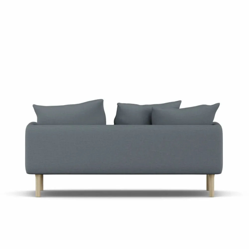 1898 Sjövik soffa Same Blue 6678-vitoljad ek 2 5-sits