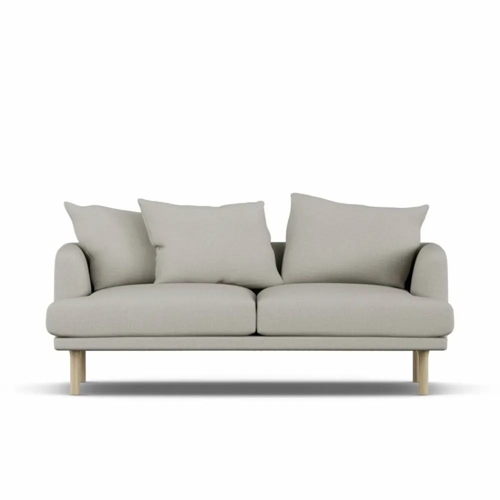 Discount 1898 Sjövik soffa Same Grey 6673-vitoljad ek 2 5-sits