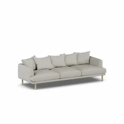 1898 Sjövik soffa Same Grey 6673-vitoljad ek 3 5-sits