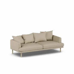 Sale 1898 Sjövik soffa Same Sand 6672-vitoljad ek 3-sits